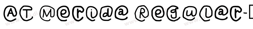 AT Merida Regular字体转换